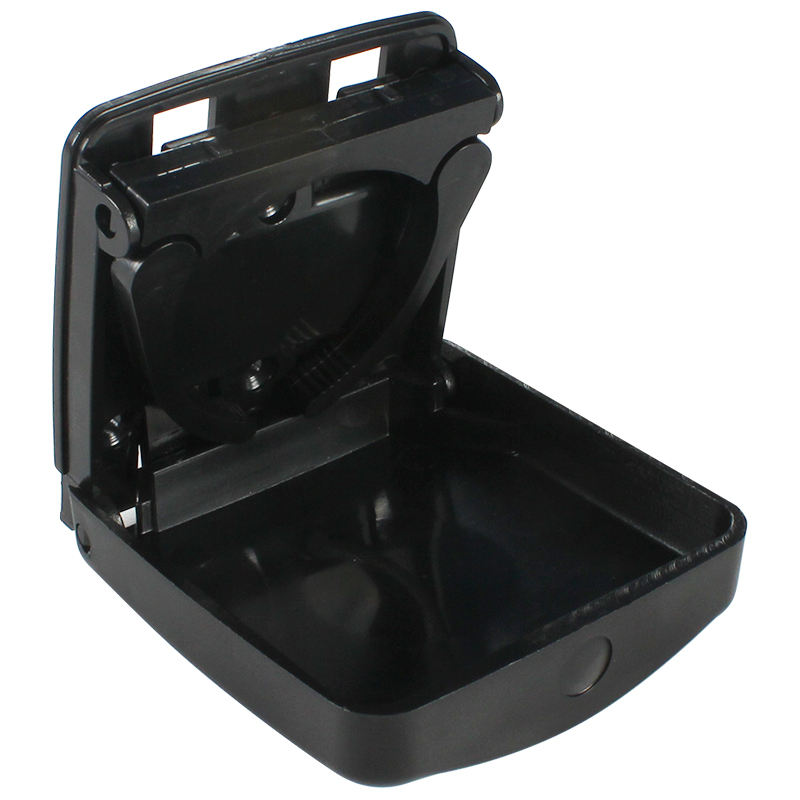 HEYRV Universal Adjustable Black Folding RV Cup Holder - Car, Truck, Boat Accessories